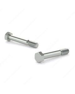 Boulon à tête hexagonale - Grade 2 - Zinc - 5/16"x1-1/4" (50)