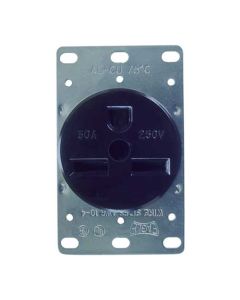 Prise pour appareils ménagers. 30 A. 250 V. 2 pôles, 3 fils
