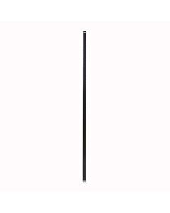 Barreaux droits standards de rampe, 3/4" x 42", noir, 14/pqt