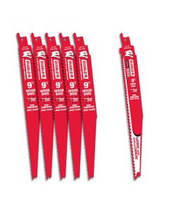 Lame de scie alternative DEMO DEMON 9" paquet de 5 + 1 lame au carbure boni