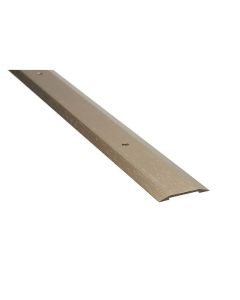 Moulure en aluminium pour joint de plancherr 1-1/4" x 6' titane martelé