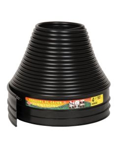 Bordure de gazon Inter 4 3/8"X50'- noir