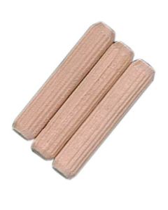 1/4 x 1-1/4" Unglued Wood Dowel (Pack of 25)