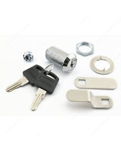 Cam Lock - 19 mm x 30 mm - Chrome