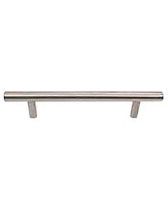 Roosevelt Contemporary Steel Pull - Brushed Nickel - 76mm