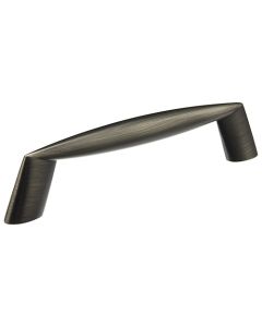 Poignée en métal nickel antique 76mm