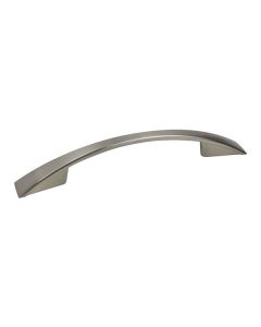 Poignée contemporaine en métal Silverthorn, nickel brossé, 76mm
