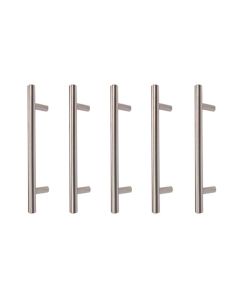 Pack of 5 Contemporary Steel Pulls
