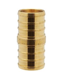 PEX Coupling - 3/4" - Brass - 25/Pk