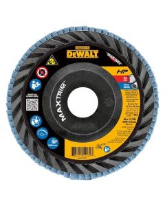MAXTRIM Trimmable Backer Flap Disc, Grit 40, 4-1/2 x 7/8