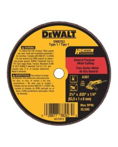 Meule tout usage Haute Performance pour métal, type 1, 3"