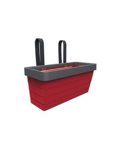 Jardin suspendu Botanica, rouge
