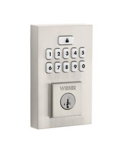 Clavier contemporain SmartCode Électronique Serrure électronique, Nickel Sati