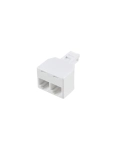 Adaptateur de Fiche Téléphonique Double