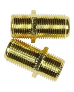 Connecteur en ligne pour câble coaxial, paquet de 2