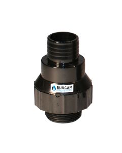 Clapet antiretour en plastique de 1 1/4" ou de 1 1/2"