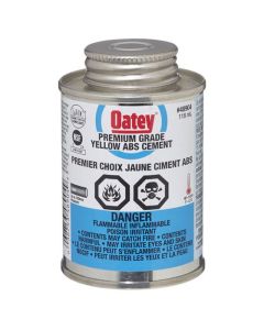 Ciment pour ABS adhérence moyenne, jaune, 118 ml