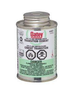 Ciment de transition moyen blanc for ABS/CPV, 118 ml