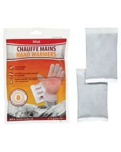Chauffe-mains 8h paquet de 2