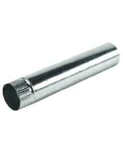 Tuyau d'acier galvanisé de 6" de diamètre et 15" de long