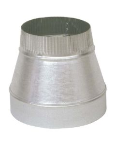 4" to 5" Diameter Galvanized Steel Increaser