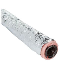 Tuyau flexible isolé UL 181 de catégorie 1, 4" x 10'