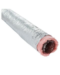 Tuyau flexible isolé UL 181 de catégorie 1, 5" x 25'