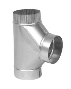 Raccord en T de 5" de diamètre pour raccord à 90°
