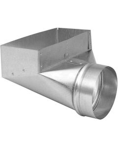Sortie angulaire 3-1/4" x 10" x 6"