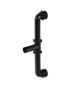 ABS double waste outlet 1-1/2'' x 16''