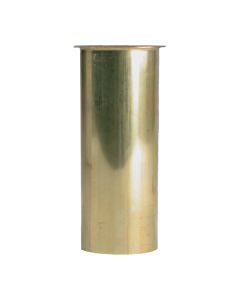 Sink Tailpiece - Brass - Flanged - 1 1/2" x 4"