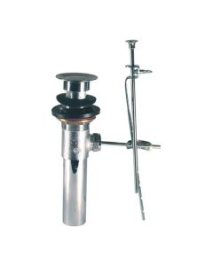 Bonde de Lavabo Mécanique  1-1/4" x 8" Chrome