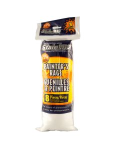 Painter rag white pk/8