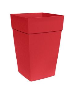 Jardinière allongée «Harmony» Rouge