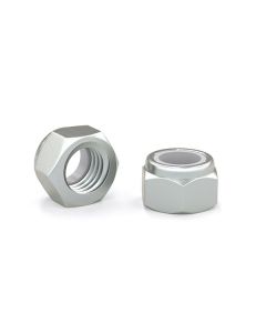 Écrou de blocage hexagonal - Zinc - 10-24 (100)