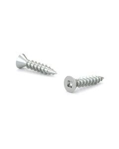 Wood Screw, Flat Head, Regular Thread, Regular Wood Point #10x1/2" (16)
