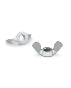 Wing nut - Zinc - 3/8-16 (2)
