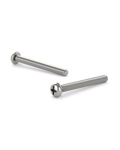 Vis machine - acier inox, ronde, cruciforme, 8-32, type B - 1-1/2" (4)