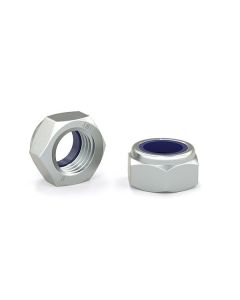 Metric Zinc Hex Lock Nut M6 (4)