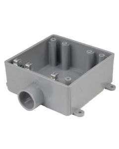 Boite Double FS en PVC 1/2"-1"