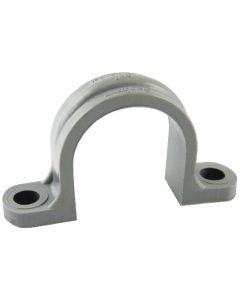 Sangle pour conduit, PVC, 2 trous, 1 1/2", pqt/5