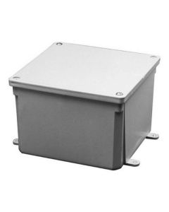 Boîte de jonction, PCV, 6" x 6" x 4"