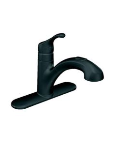 Renzo Kitchen Faucet, Matte Black