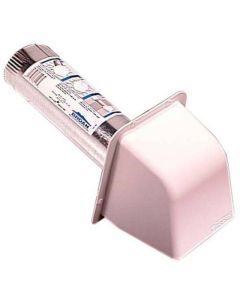 Air Vent Exit ECOVENT 4" White