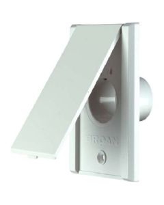 Bouche d'aspiration pour aspirateur central 2" Blanc