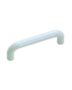 Poignée fonctionnelle en plastique Villeray, blanche, 3"
