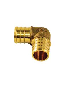 Coude sans plomb en PEX 90°, 1/2", 25/paquet