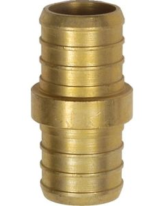 PEX Coupling - 3/4" x 1/2" - Brass