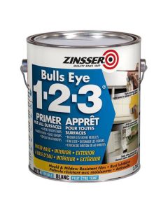 Apprêt d'impression Zinsser(MD) Bulls Eye 1-2-3(MD), 3,7 L