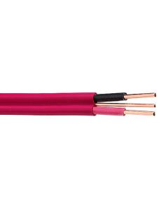 Fil domestique construction, 12/2 NMD90, 20 A, rouge, 20 m